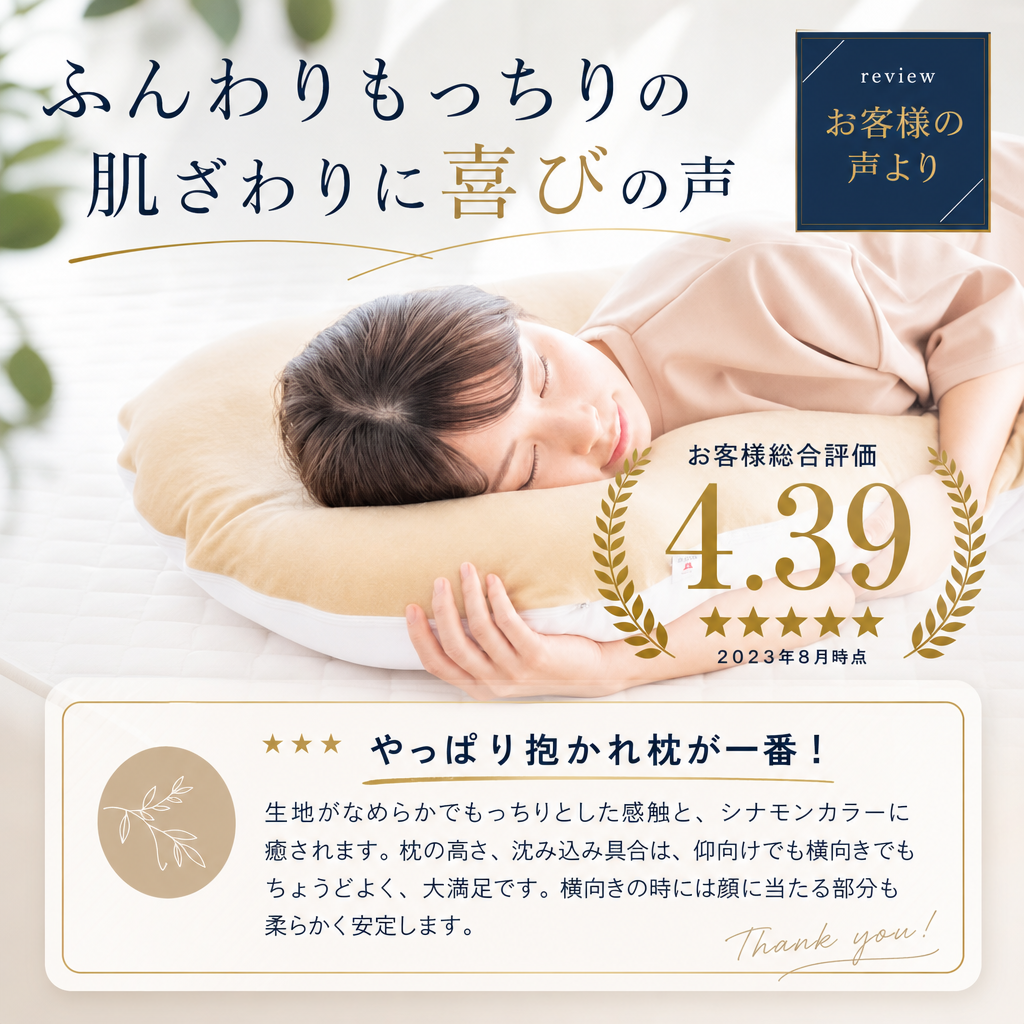 眠り製作所　抱かれ枕 眠り製作所 公式オンラインショップ / 抱かれ枕MOIST（モイスト）
