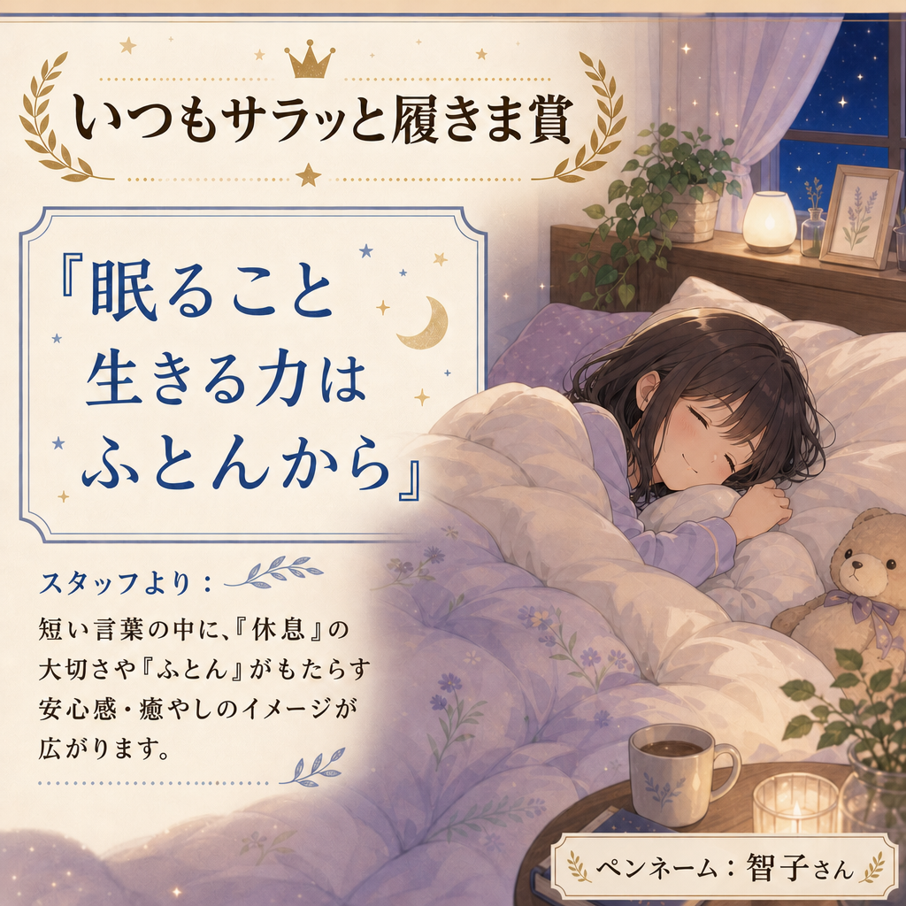 いつでもサラッと履きま賞