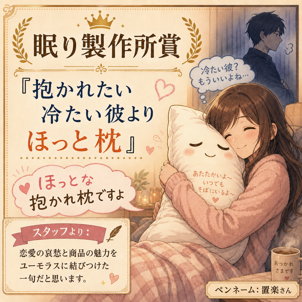 眠り製作所賞